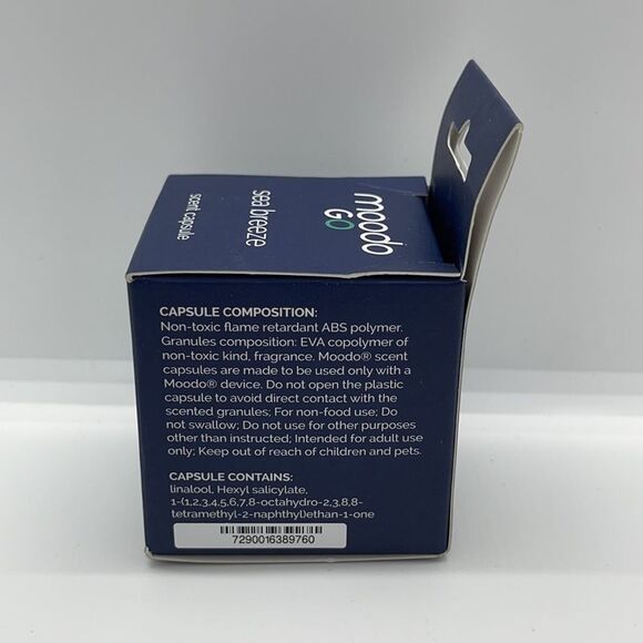 NWT Moodo Go Sea Breeze Scent Capsule - Picture 3 of 5